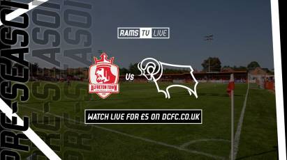 Watch Derby Take On Alfreton Live On RamsTV For Just £5