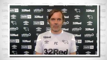 Cocu Looks Ahead To Derby's Home Fixture Against Reading On Saturday