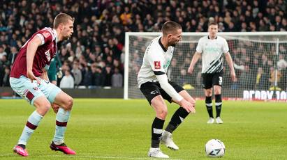 In Pictures: Derby County 0-2 West Ham United