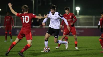 Under-23s Taste First Defeat In Seven With 1-0 Loss Against Liverpool 
