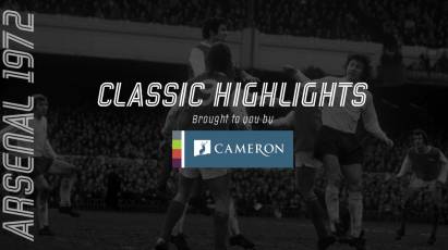 Cameron Homes Classic Highlights: Derby County Vs Arsenal (1972)