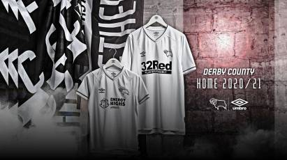 Purchase Derby County's New 2020/21 Umbro Home Kit Now!