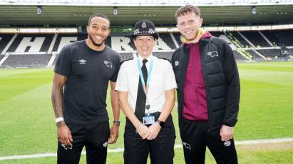 Rams Help Derbyshire Constabulary To Spread Anti-Knife Crime Messages