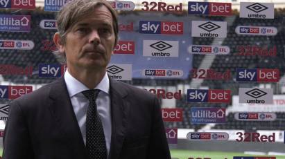 Cocu Offers His Verdict On Derby's Win Over Reading
