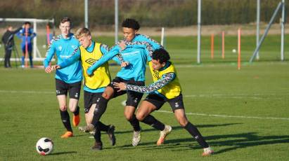 IN PICTURES: U18s Hard At Work Ahead Of Friday's Youth Cup Clash With Cardiff