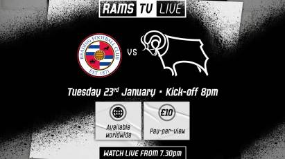 RamsTV Live: Reading Vs Derby County