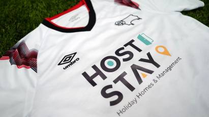 Host And Stay Become Derby County Women + Men’s Under-21 Shirt Sponsor