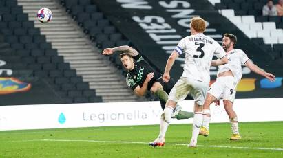 Match Action: MK Dons 1-3 Derby County