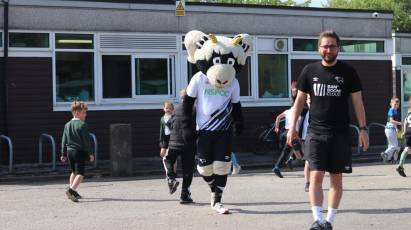 Club Mascots Rammie And Ewie Champion The NSPCC Childhood Day Mile