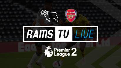 Watch Derby County U23s’ Take On Arsenal U23s For FREE On RamsTV