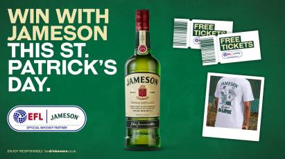 EFL Partner: Win With Jameson Irish Whiskey On This Year’s St. Patrick’s Day
