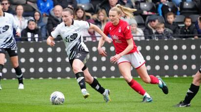 Match Action: Derby County Women 0-2 Nottingham Forest Women