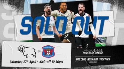 Home Area Tickets Sold Out For Carlisle Visit