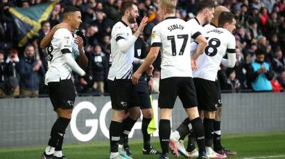 Match Action: Derby County 4-0 Accrington Stanley 