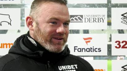 Rooney Reacts To Derby’s Win Over Blackpool