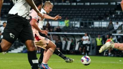 Match Action: Derby County 3-1 Grimsby Town