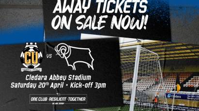 Away Ticket Information: Cambridge United