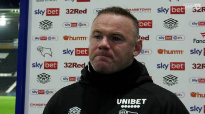 Rooney Reacts To Derby's Late Loss Against QPR