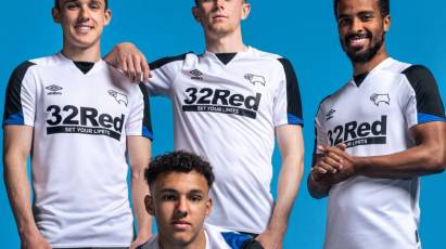 On Sale Now - Derby County’s New 2021/22 Umbro Home Kit