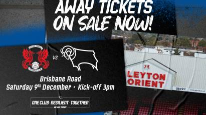Away Ticket Information: Leyton Orient