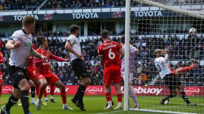 Match Action Derby County 1-1 MK Dons