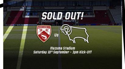 Morecambe Away Tickets Sold Out