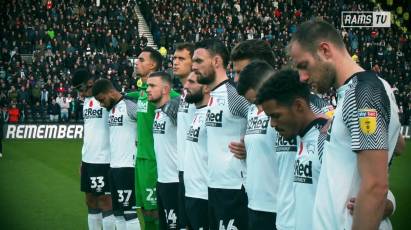 Derby County Pay Their Respects On Remembrance Sunday