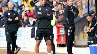 Pre-Match Thoughts: Barker Loving Life With Derby Ahead Of Papa Johns Trophy Clash