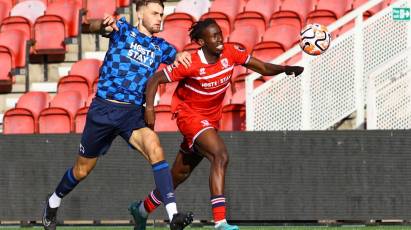U21 Match Report: Middlesbrough 1-0 Derby County