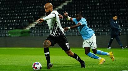 Match Action: Derby County 1-3 Manchester City Under-21s