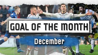 2023/24 Goal Of The Month: December Nominees