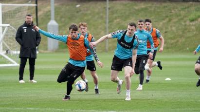 IN PICTURES: Rams Train Ahead Of Swansea Trip
