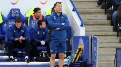 Wassall Commends Under-23s' 'Moral Courage' After Harsh Leicester Loss