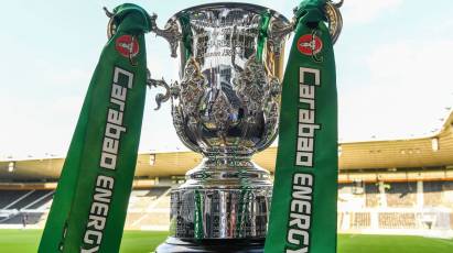 Derby To Host West Bromwich Albion In Carabao Cup Round Two
