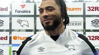 Kazim-Richards Delighted To Fire Derby To Victory Against WBA