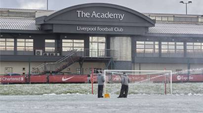 Under-23s’ Clash At Liverpool Called Off