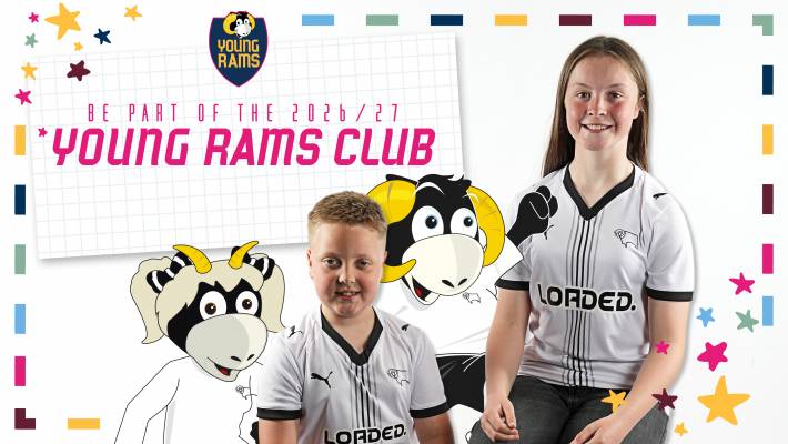 2026/27 SEASON: Be Part of the Young Rams Club in 2026/27