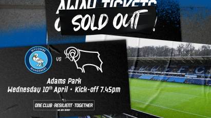 Wycombe Wanderers Away Tickets Sold Out
