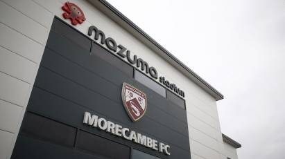 Morecambe Away Fixture Re-Arranged