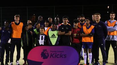 Derby Duo Martin And Dowell Visit Premier League Kicks Session