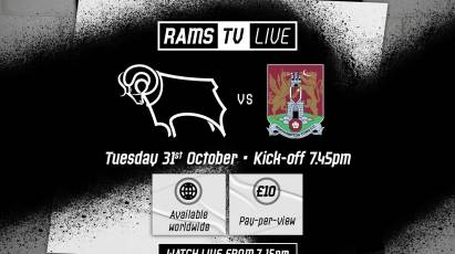RamsTV Live: Derby County Vs Northampton Town