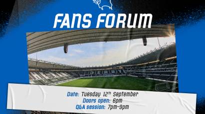 Derby County Fans Forum: September 2023