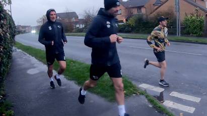 Feature: On The Run With Derby's Staff Raising Prostate Cancer UK Funds In November