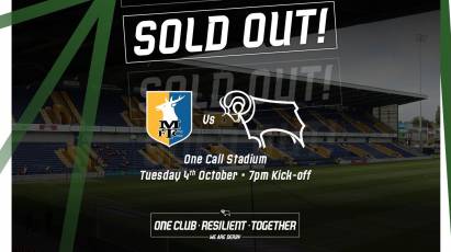 Mansfield Town Away Tickets Sold Out
