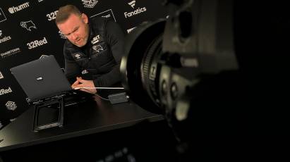Rooney Speaks To The Press Ahead Of East Midlands Derby Clash Against Nottingham Forest