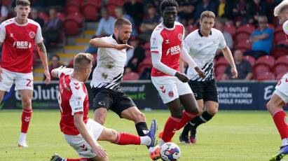 Match Action: Fleetwood Town 0-0 Derby County
