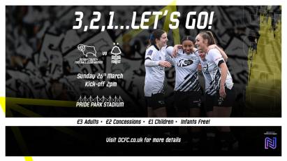 Derby County Women To Host Forest Women At Pride Park On Sunday
