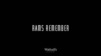 Rams Remember: Remembering Those That Left Us In 2021