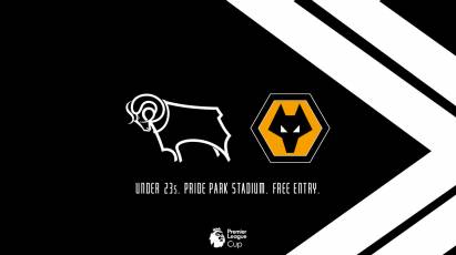 Support The U23s Against Wolves At Pride Park For Free Tonight