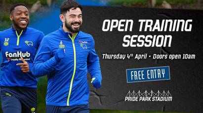 Derby County Open Training Session: 4th April 2024